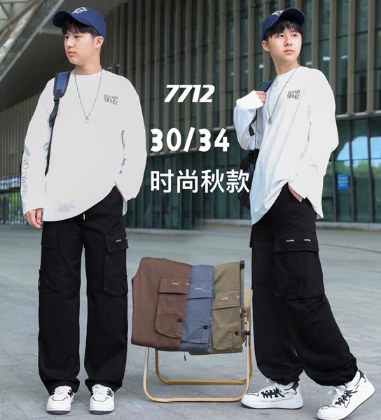 Штаны спорт Фунтик (12-16) 7712 khaki (деми)