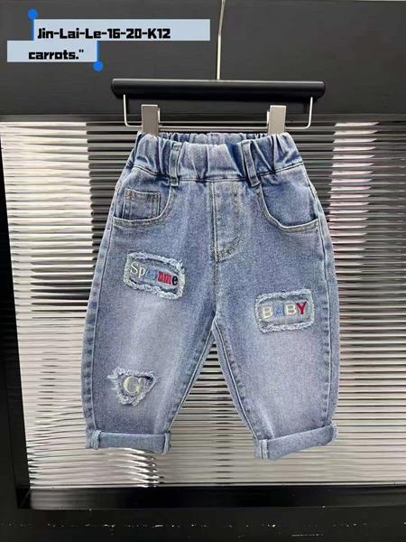 Джинсы Фунтик (1-5) K12 l.blue (деми)