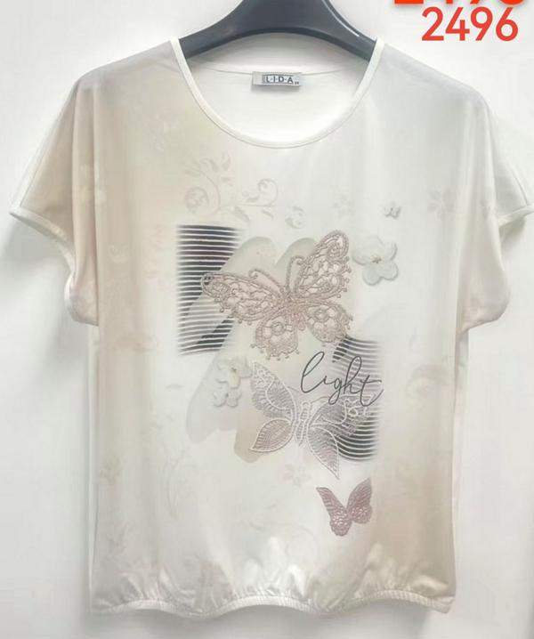 Футболка LIDA (52-62) 2496 beige (лето)