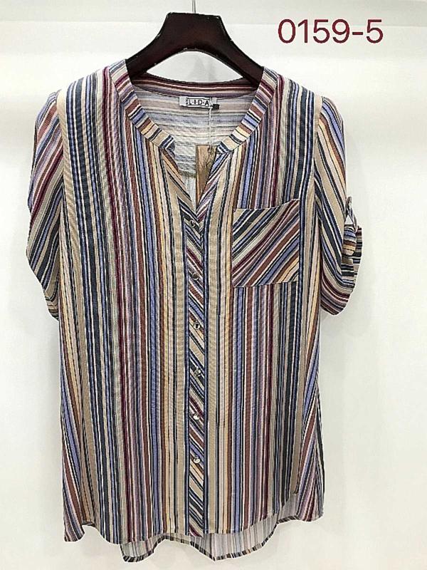 Рубашка LIDA (52-56) 0159-5 beige (лето)
