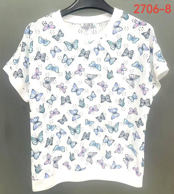 Футболка LIDA (52-62) 2706-8 white (лето)
