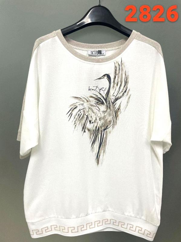 Футболка LIDA (52-62) 2826 white (лето)