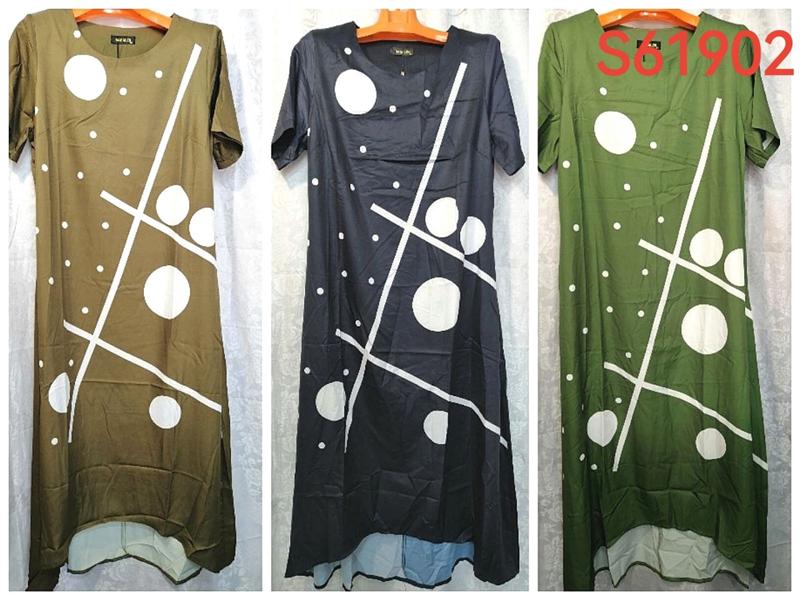 Платье LIDA (52-62) S61902 khaki (лето)