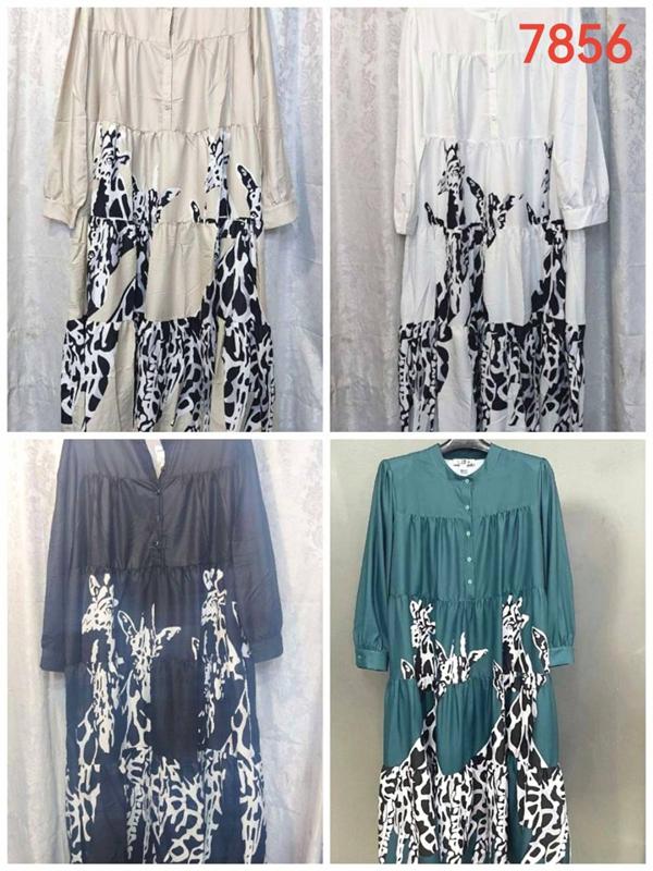 Платье LIDA (52-56) 7856 beige (лето)