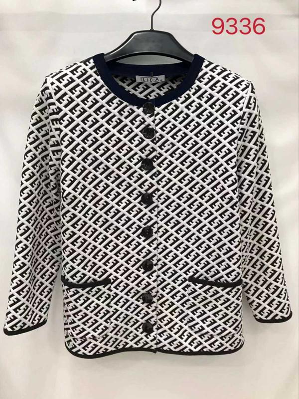 Кофта LIDA (52-62) 9336 white (деми)