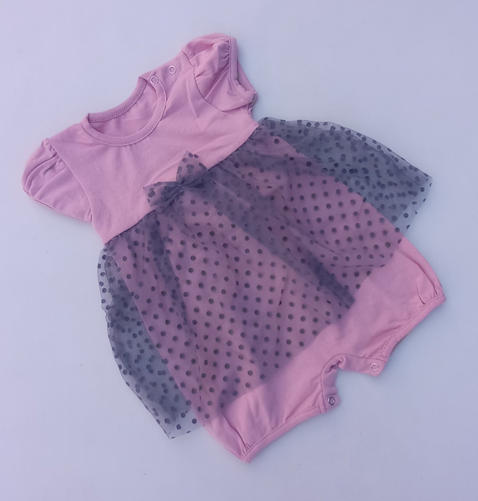 Боди Meloria (68-80) ML603 pink (лето)