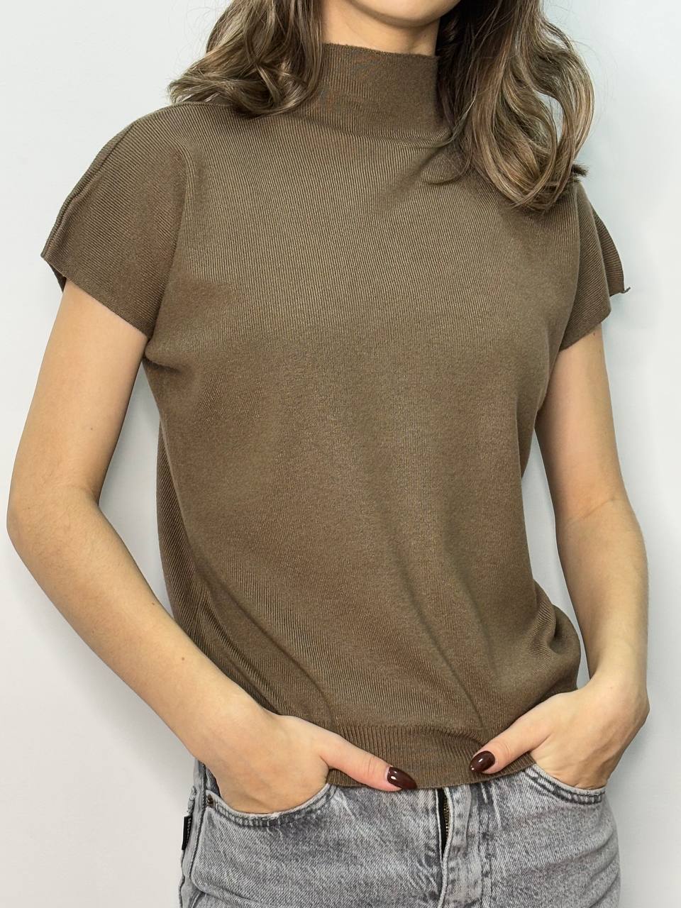 Футболка Kosta (42-46) 812 khaki (лето)