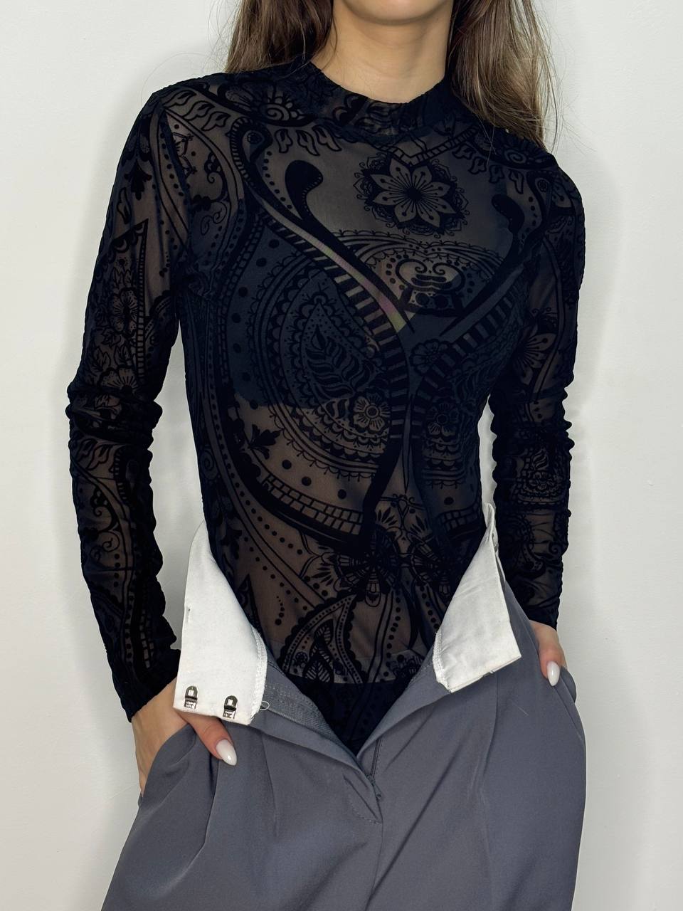 Боди Kosta (44-48) 843 black (лето)
