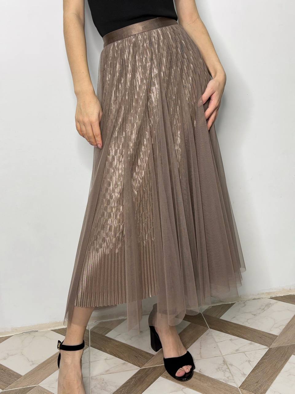 Юбка Kosta (44-46) 9263 beige (лето)