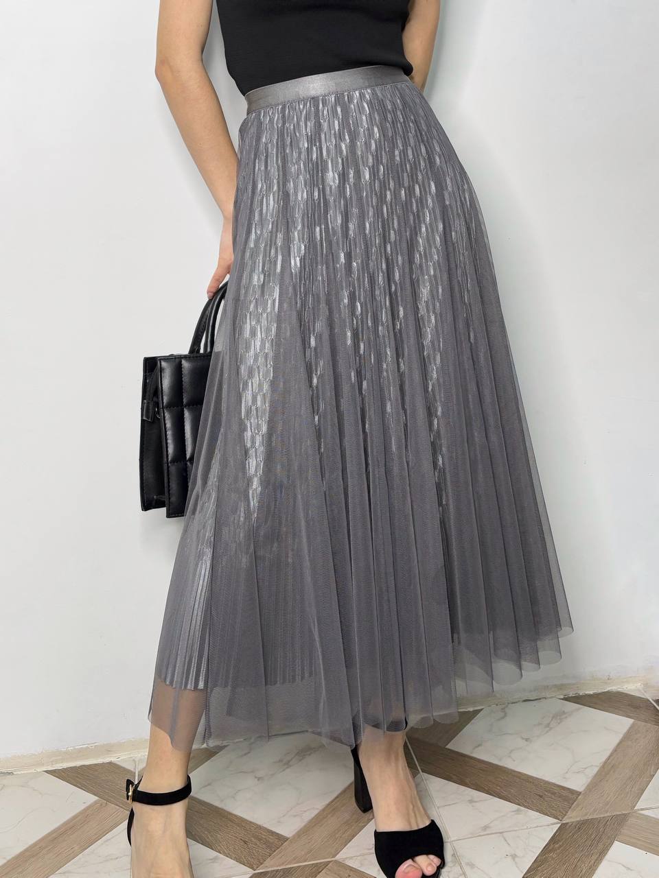 Юбка Kosta (44-46) 9263 grey (лето)
