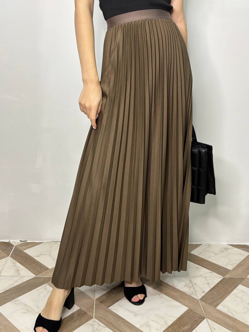 Юбка Kosta (42-46) 9890-90 khaki (лето)