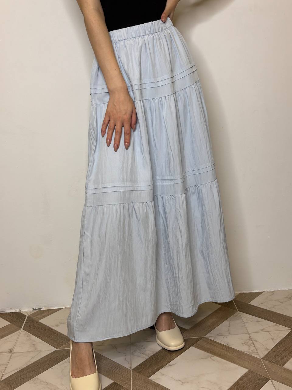 Юбка Kosta (42-46) 9903 l.blue (лето)