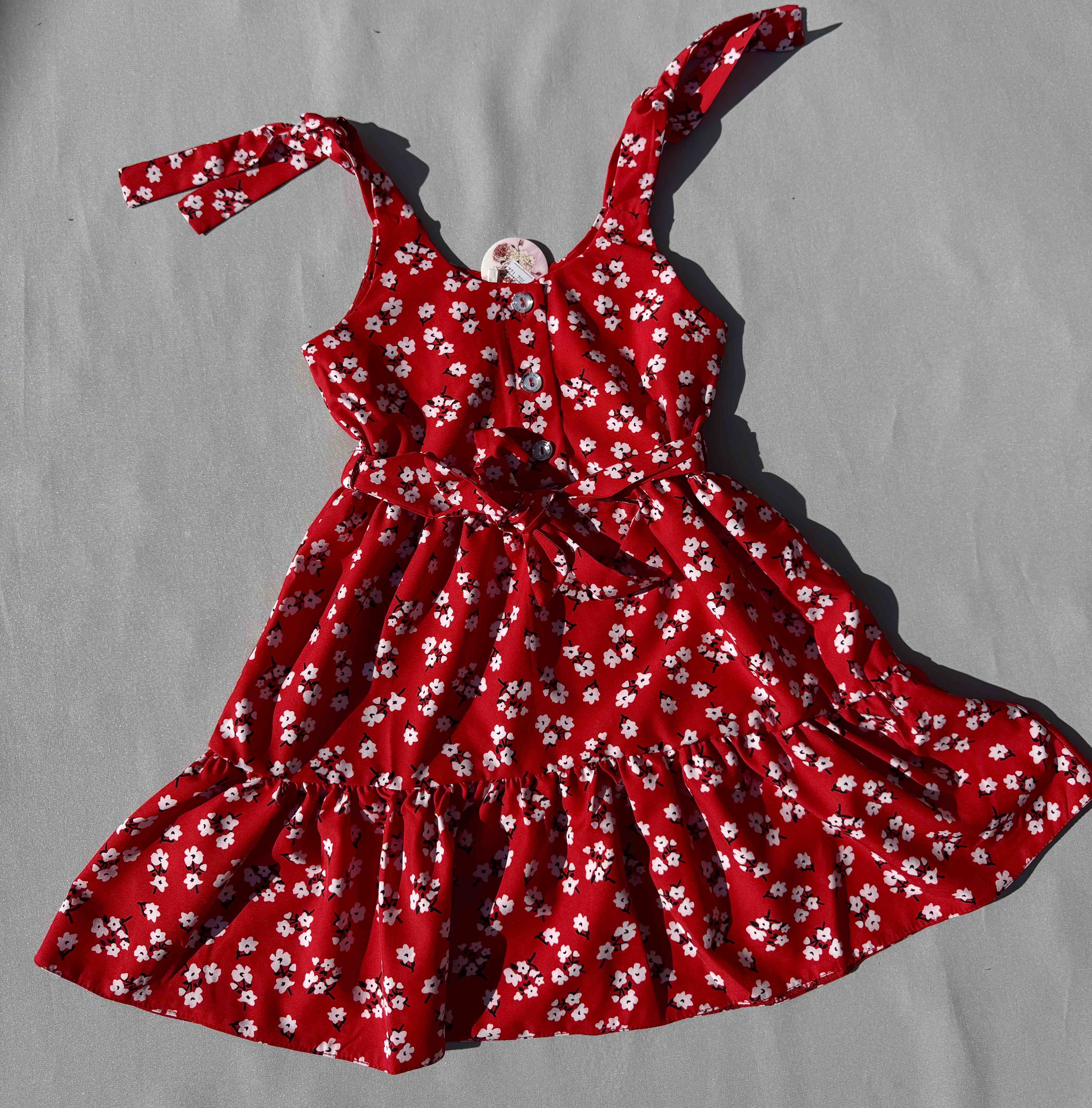 Платье Bright Harmony (122-146) 662 red (лето)
