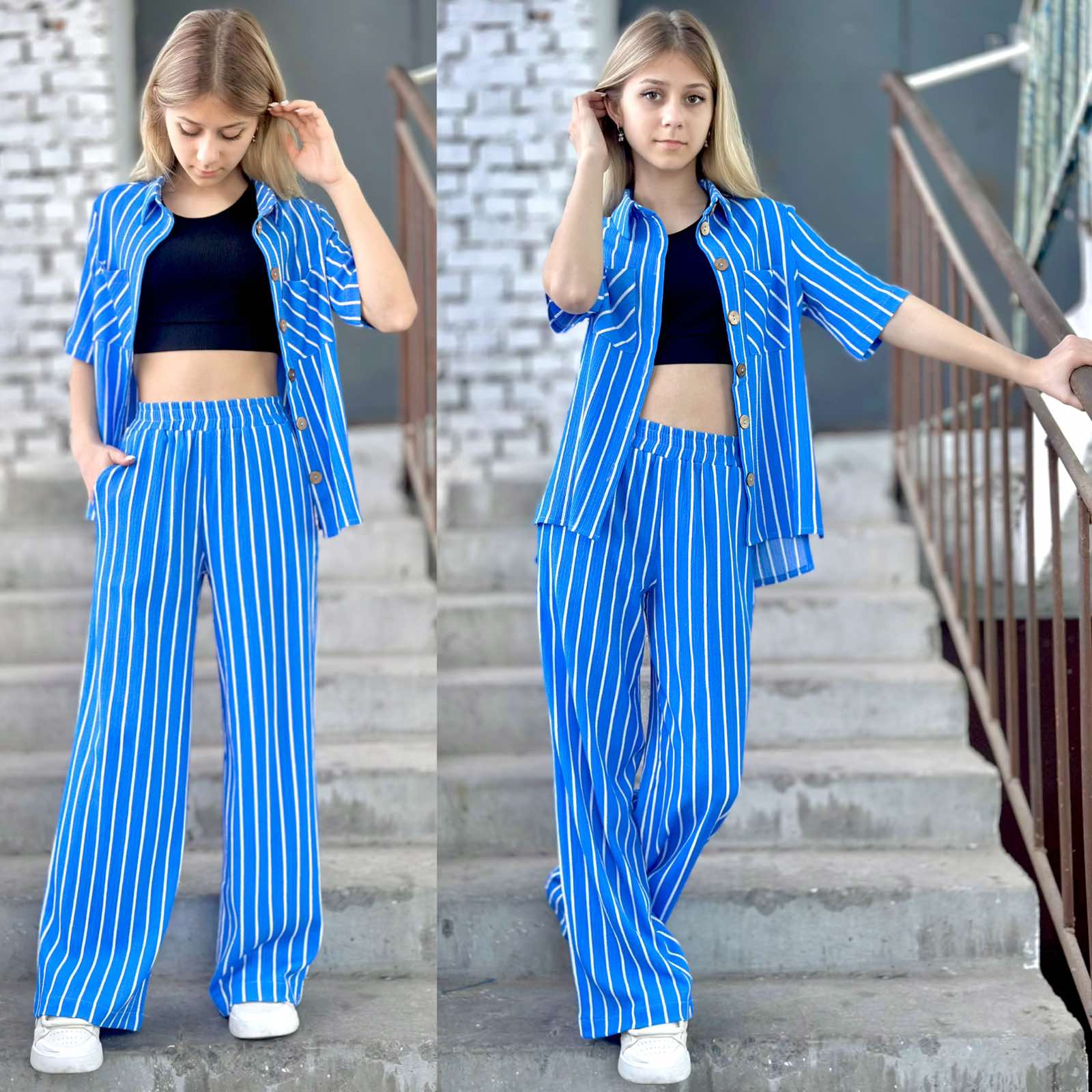 Комплект Karolina (34-42) KR253 l.blue (лето)