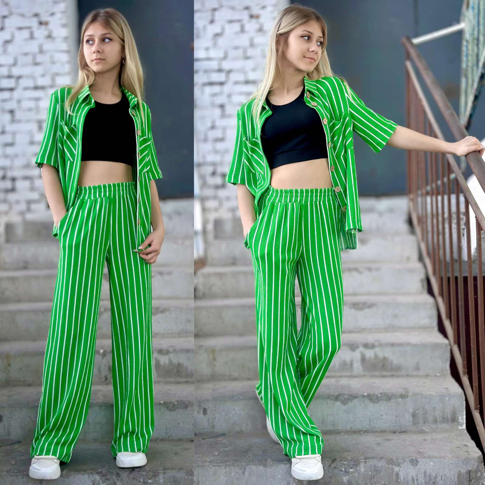 Комплект Karolina (34-42) KR254 green (лето)