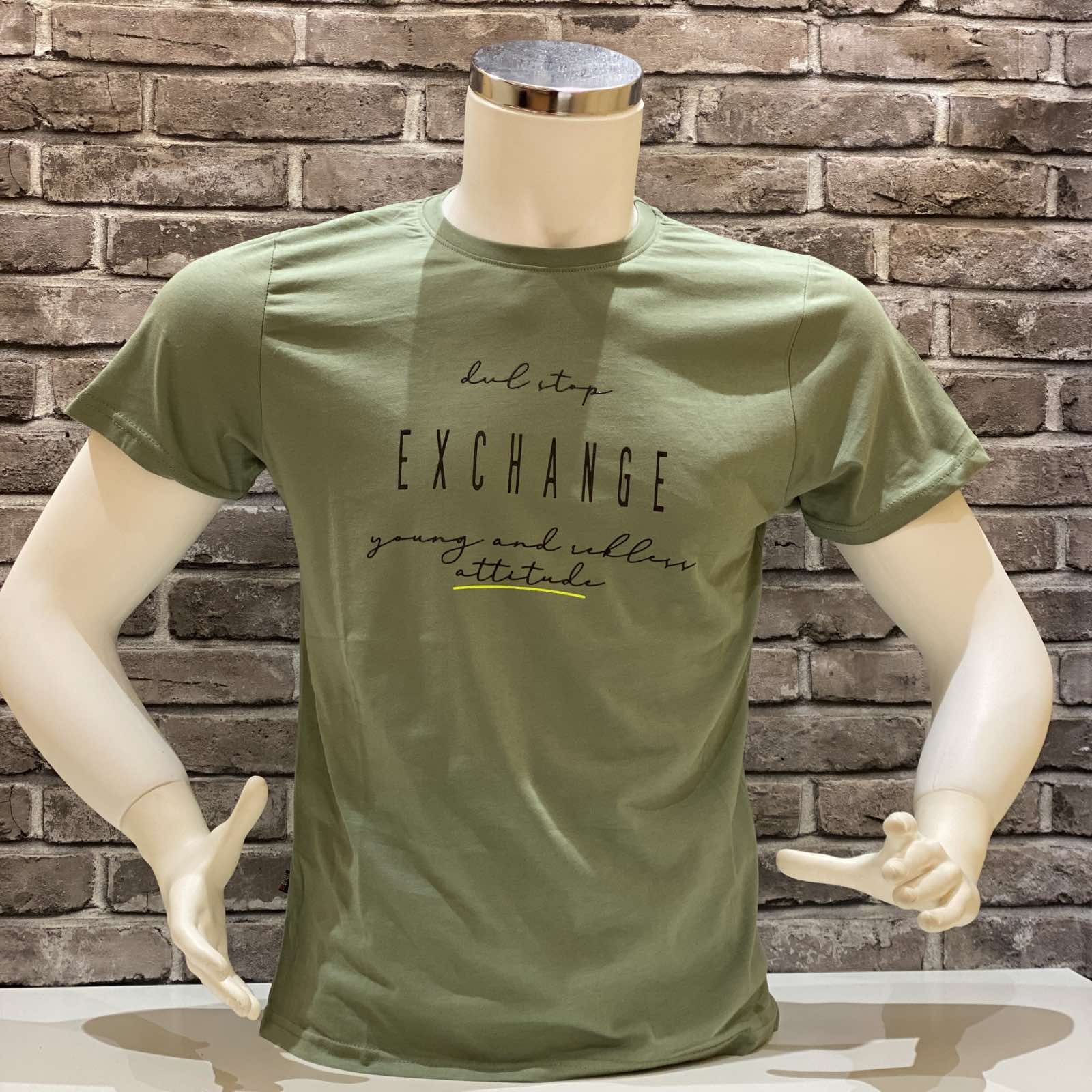 Футболка Mary Poppins (M-2XL) 4159 green (лето)