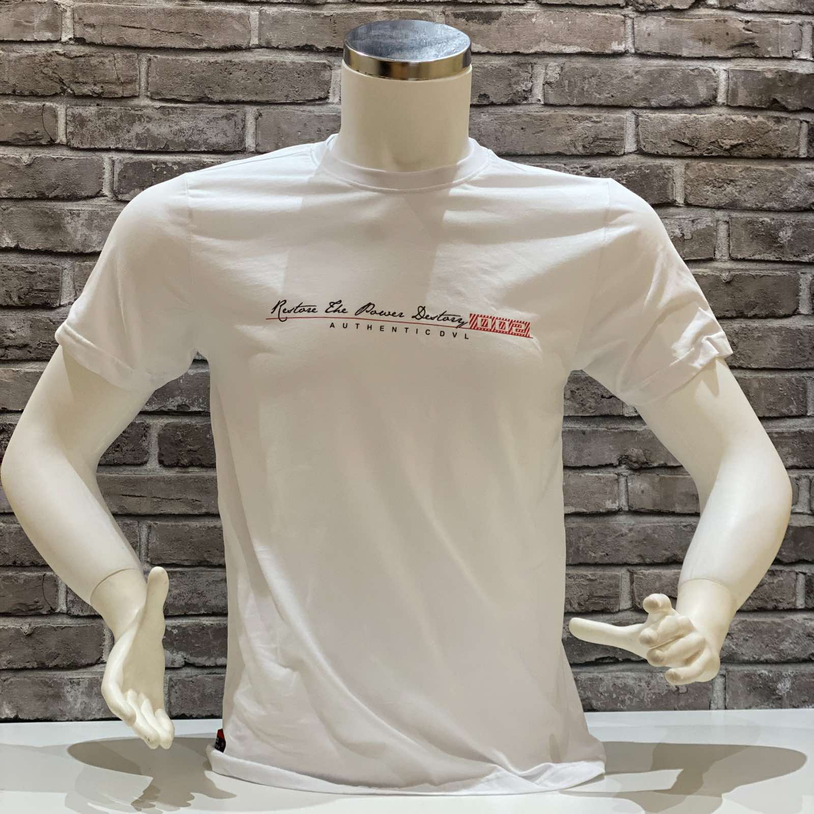 Футболка Mary Poppins (M-2XL) 4162 white (лето)