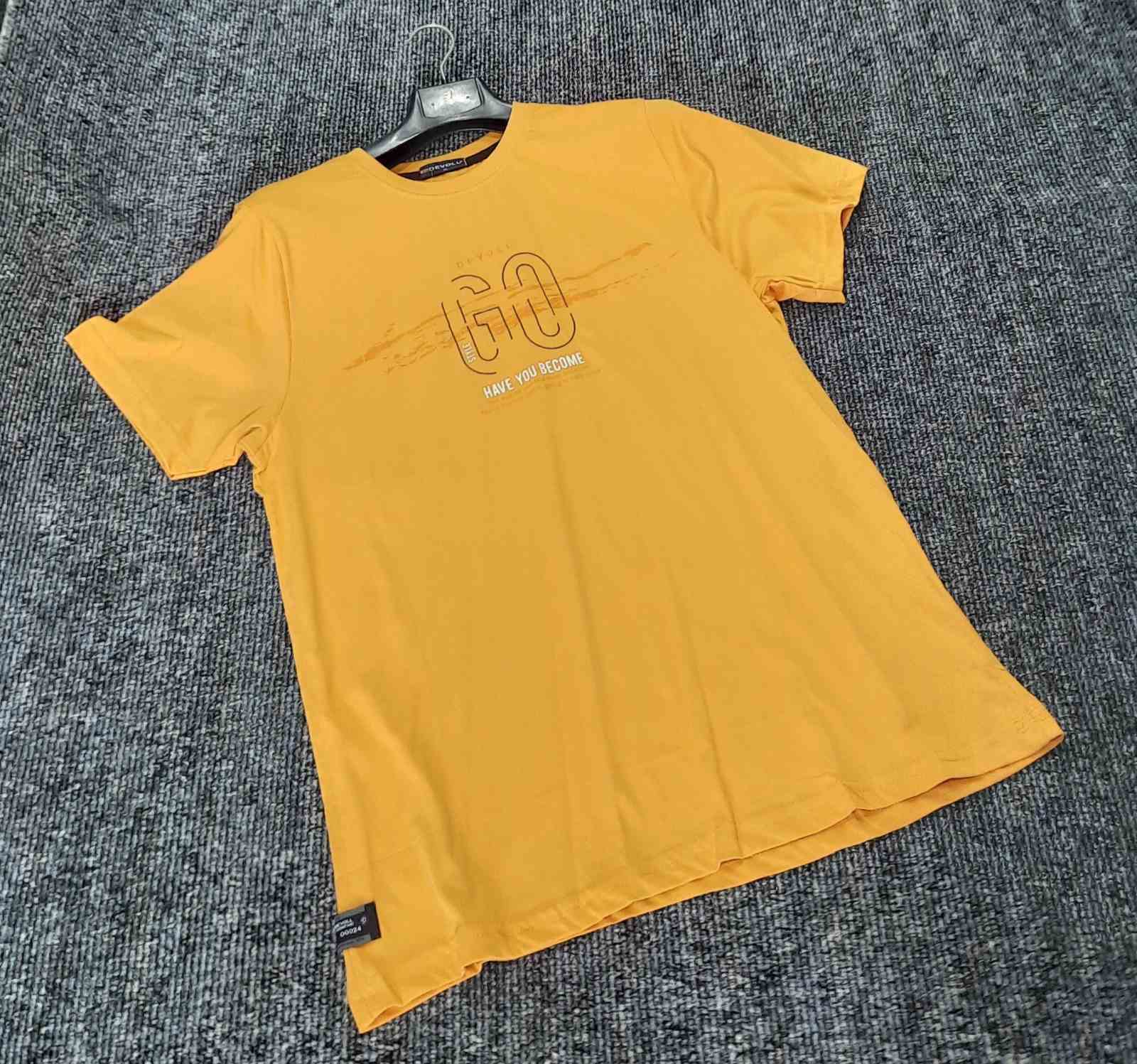 Футболка Mary Poppins (M-2XL) 4737 yellow (лето)