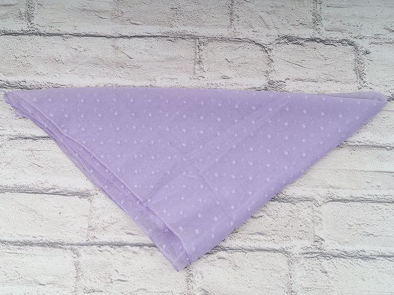 Платок Shawls (70*70) P134 purple (деми)