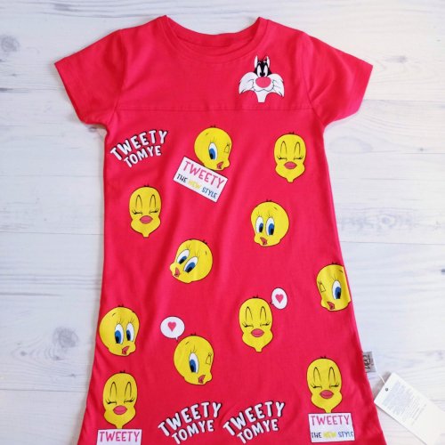 Платье Malibu2 (2-5) 5509 red (лето) Malibu2 5509 red