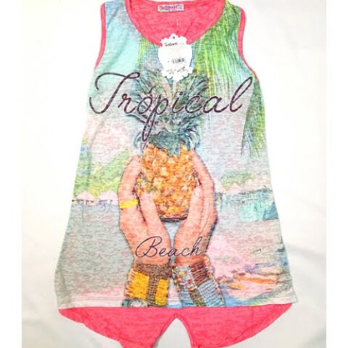 Футболка Malibu2 (9-12) 7760 pink (лето) Malibu2 7760 pink