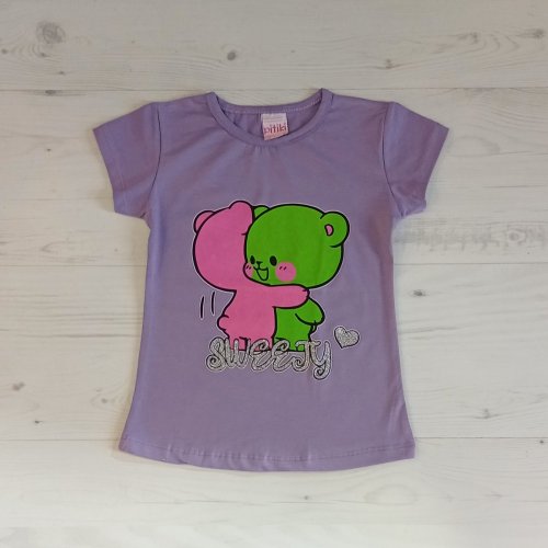 Футболка Malibu2 (1-4) 11029 purple-old-1 (лето) Malibu2 11029 purple-old-1