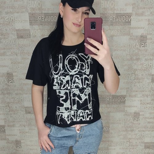 Футболка Shipi (S-L) 0 black (лето) Shipi 0 black