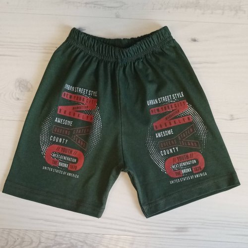 Шорты Malibu2 (110-134) 126 green (лето) Malibu2 126 green