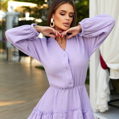 Платье EVA (42-46) 750 purple (деми) EVA 750 purple