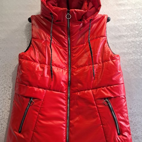 Жилетка Giang (54-62) G16 red (деми) Giang G16 red