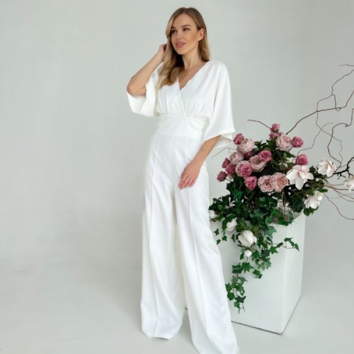 Комбинезон KIT (XS-3XL) 201 white (деми) KIT 201 white