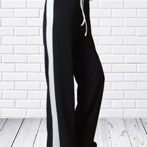 Штаны спорт H&S (S-L) 155 black (деми) H&S 155 black