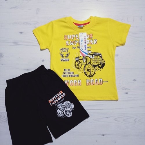 Костюм Malibu2 (2-5) 8172-2 yellow (лето) Malibu2 8172-2 yellow