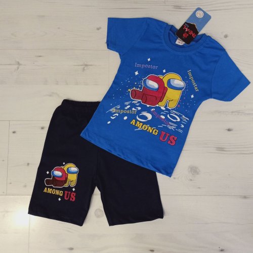 Костюм Malibu2 (3-6) ML135 blue (лето) Malibu2 ML135 blue