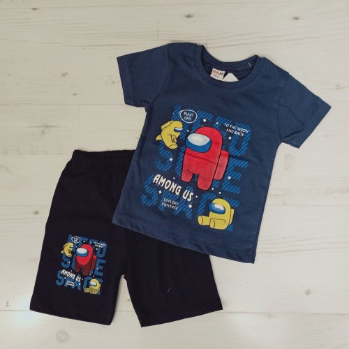 Костюм Malibu2 (3-6) ML136 navy (лето) Malibu2 ML136 navy