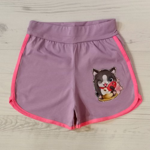 Шорты Malibu2 (5-8) ML148 lilac (лето) Malibu2 ML148 lilac