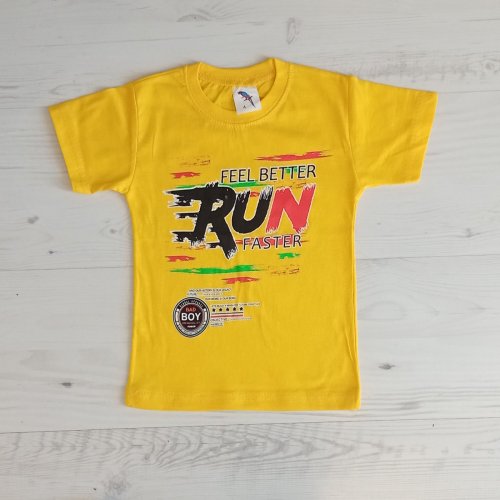 Футболка Malibu2 (1-4) ML86 yellow (лето) Malibu2 ML86 yellow