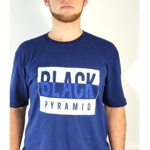 Футболка Global (2XL-5XL) 4512 navy (лето) Global 4512 navy