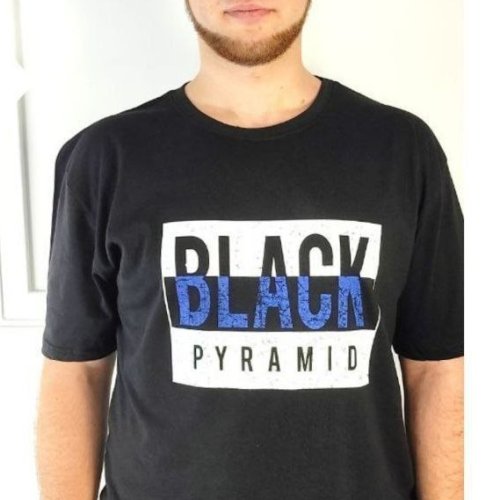 Футболка Global (2XL-5XL) 4513 black (лето) Global 4513 black