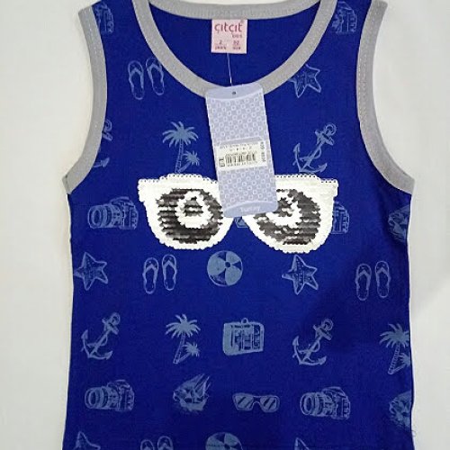 Майка Malibu2 (2-5) ML104 blue (лето) Malibu2 ML104 blue