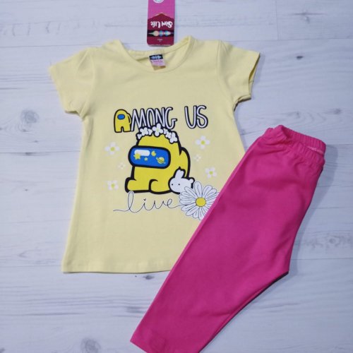 Костюм Malibu2 (3-6) ML130 yellow (лето) Malibu2 ML130 yellow