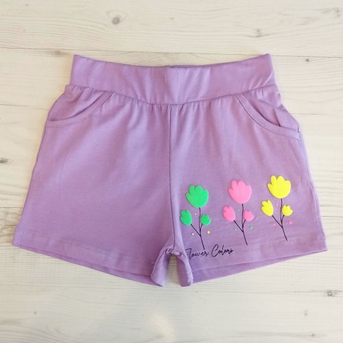 Шорты Malibu2 (8-12) 18158 lilac (лето) Malibu2 18158 lilac
