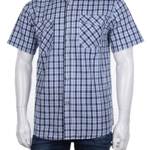 Рубашка Logaster (XL-5XL) A735 grey (лето) Logaster A735 grey