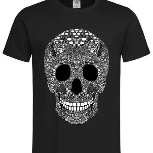 Футболка Алия (M-3XL) 2932 black (лето) Алия 2932 black