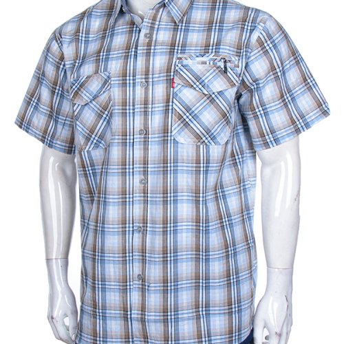 Рубашка Logaster (XL-5XL) A707-2 beige (лето) Logaster A707-2 beige