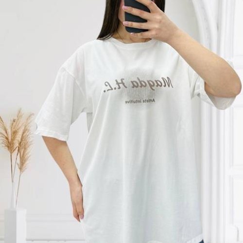 Футболка Ekvato (48-58) 25062 white (лето) Ekvato 25062 white