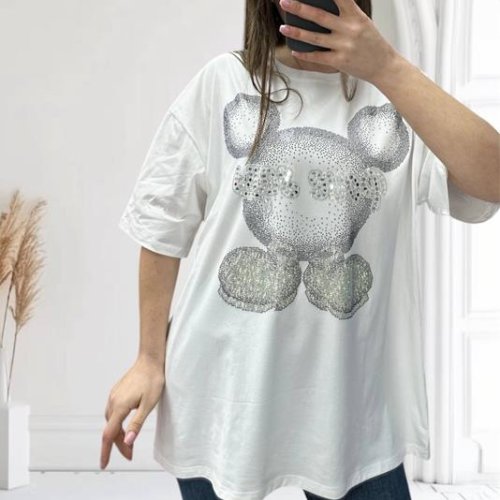 Футболка G.L.S.A (46-60) 25102 white (лето) G.L.S.A 25102 white