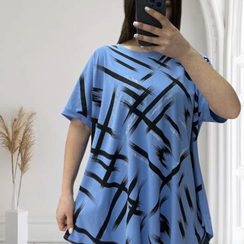 Футболка G.L.S.A (54-64) 25008 l.blue (лето) G.L.S.A 25008 l.blue
