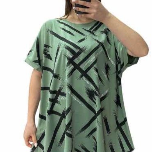 Футболка G.L.S.A (54-64) 25008 green (лето) G.L.S.A 25008 green