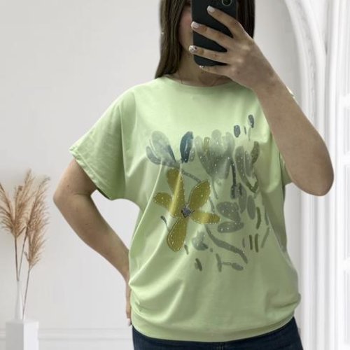 Футболка G.L.S.A (46-54) 25027 mint (лето) G.L.S.A 25027 mint